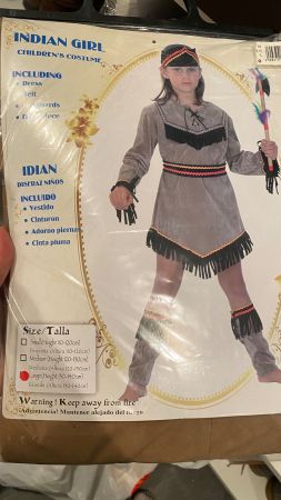 Costume di carnevale - Indidan girl (130-140 cm)