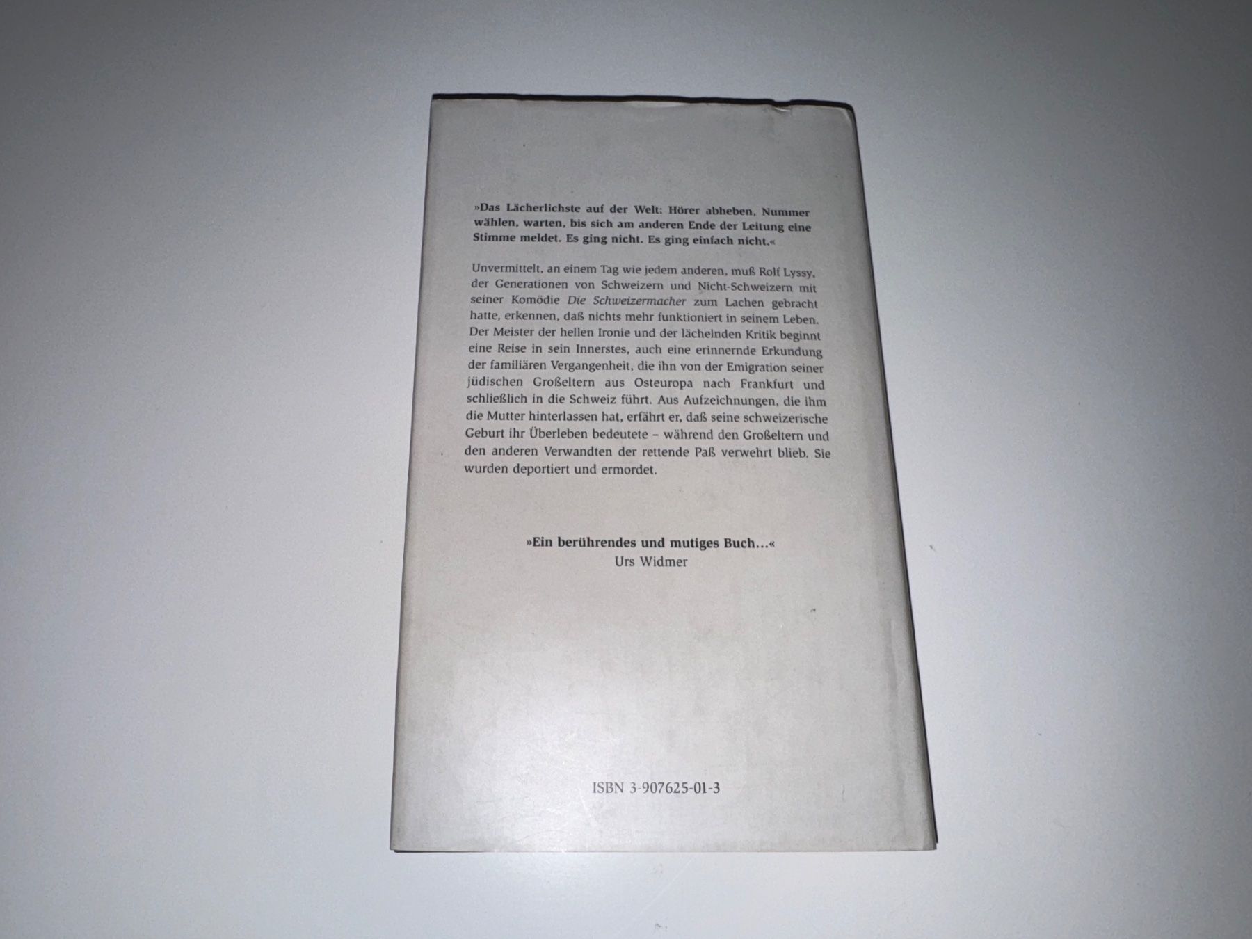 Libri: BUCH: Rolf Lyssy, Swiss Paradise – Usato da Grosswangen venduto da Second_hand_paradise 8