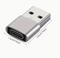 USB zu USB-C Adapter, Typ C Weiblich auf USB Männlich
