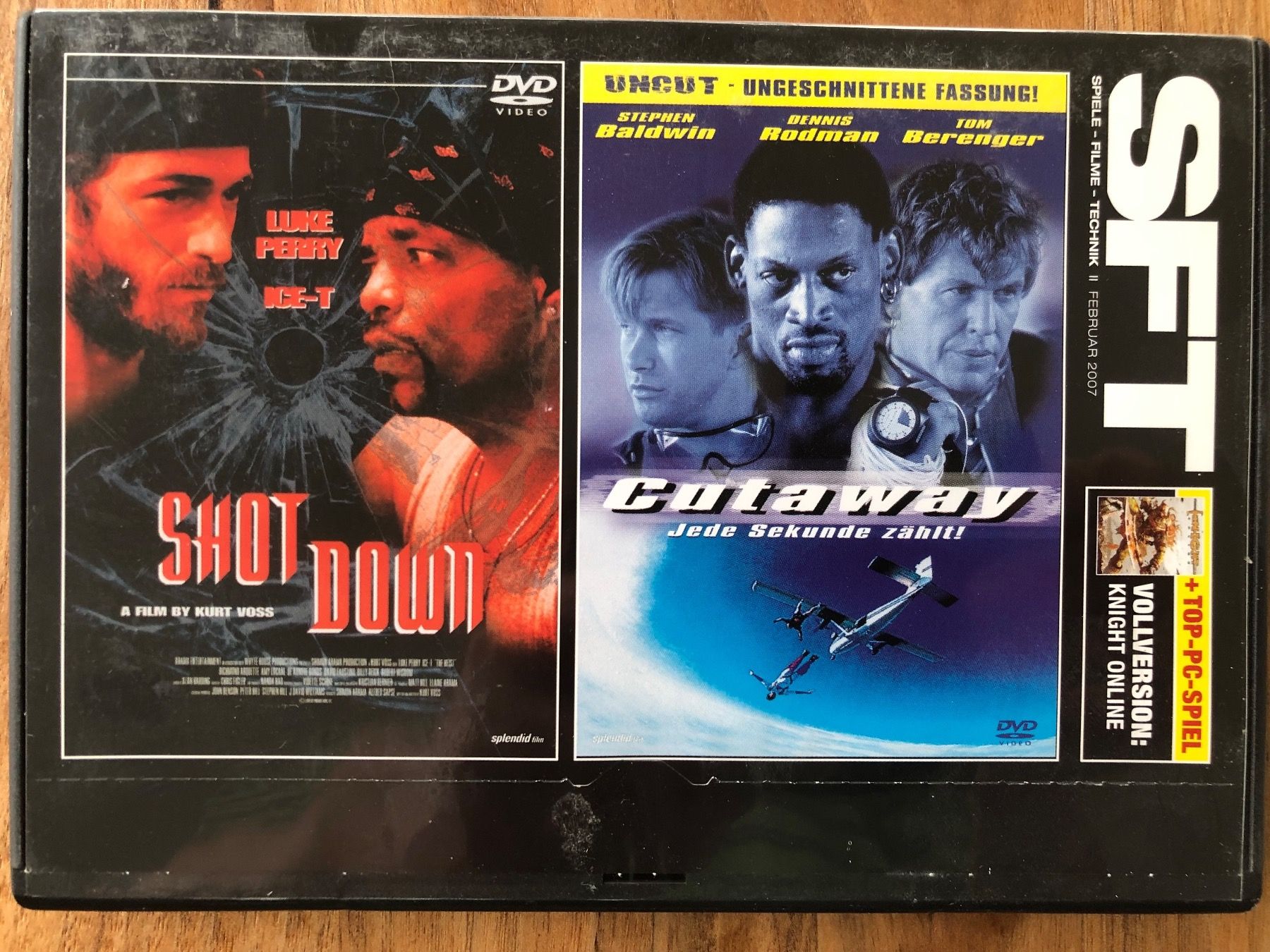 Tous les DVDs: DVD 2 Filme: Cutaway & Shot Down – D'occasion à Belp par brb66