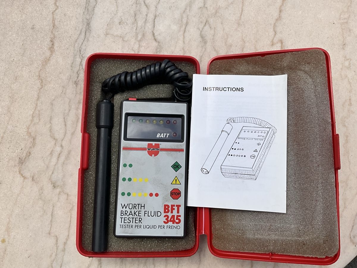 Würth Misurare: WURTH Bremsfluessigkeitstester BFT 345 im Koffer – Usato da Thal venduto da nocheli 2