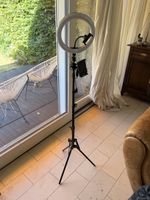Ringlicht mit Handy und Ipad halterung