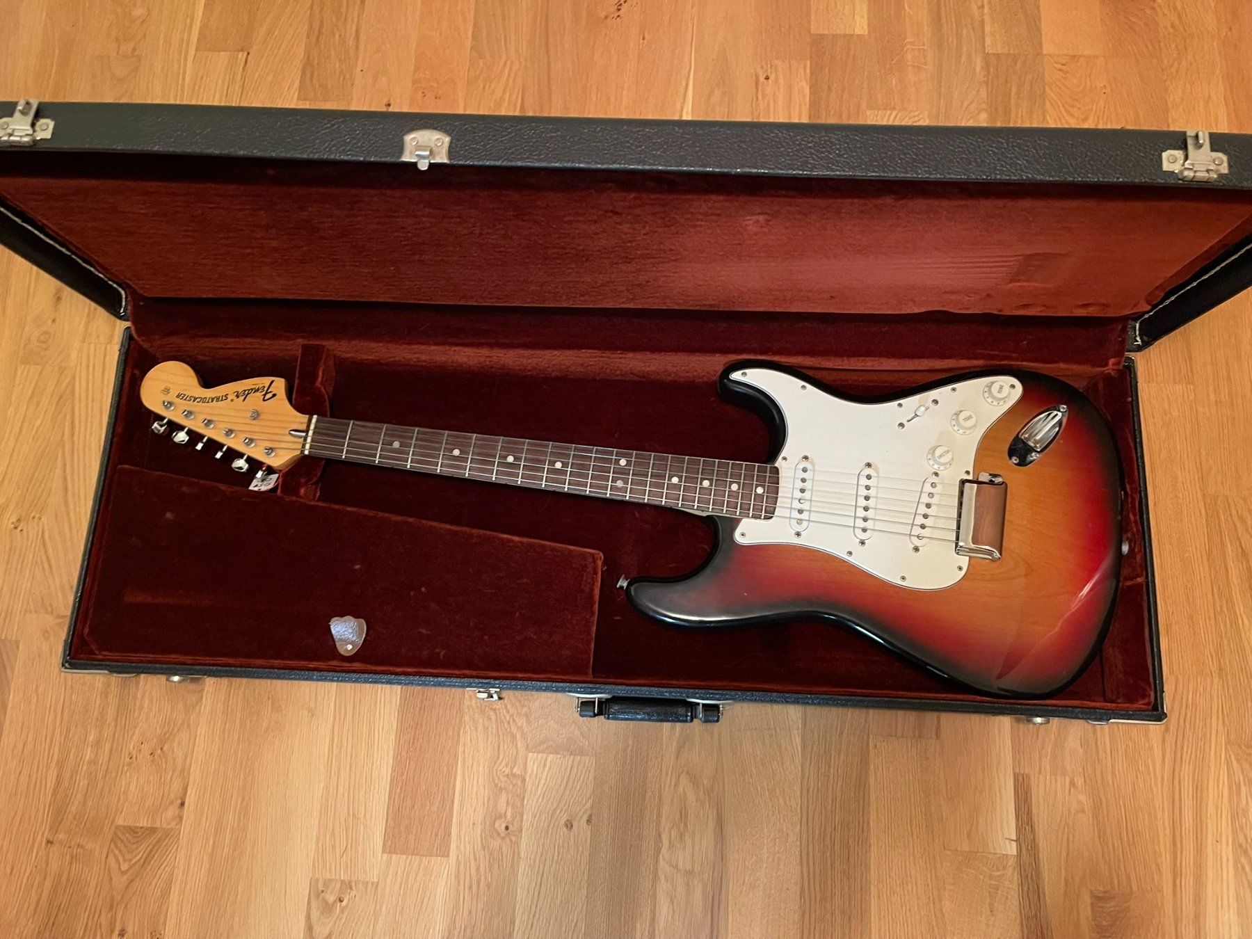 Fender Musikinstrumente: Original FENDER STRATOCASTER USA 1973 – Gebraucht aus Frenkendorf von Yard-Sale-2000 8