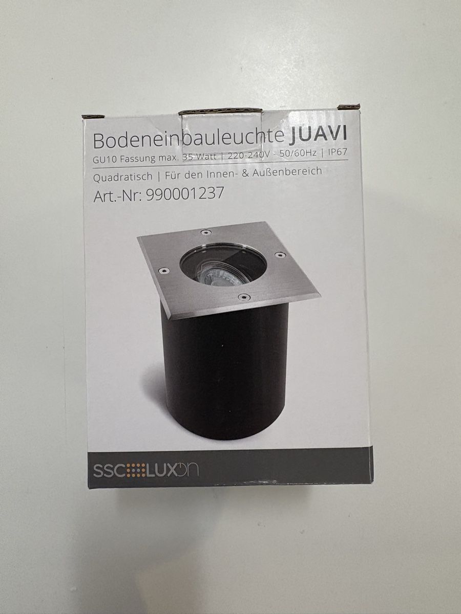 Lampen: Juavi IP67 schwenkbare LED Boden Aussenleuchte eckig dimmbar – Neu (gemäss Beschreibung) aus Dornach von manu10 4