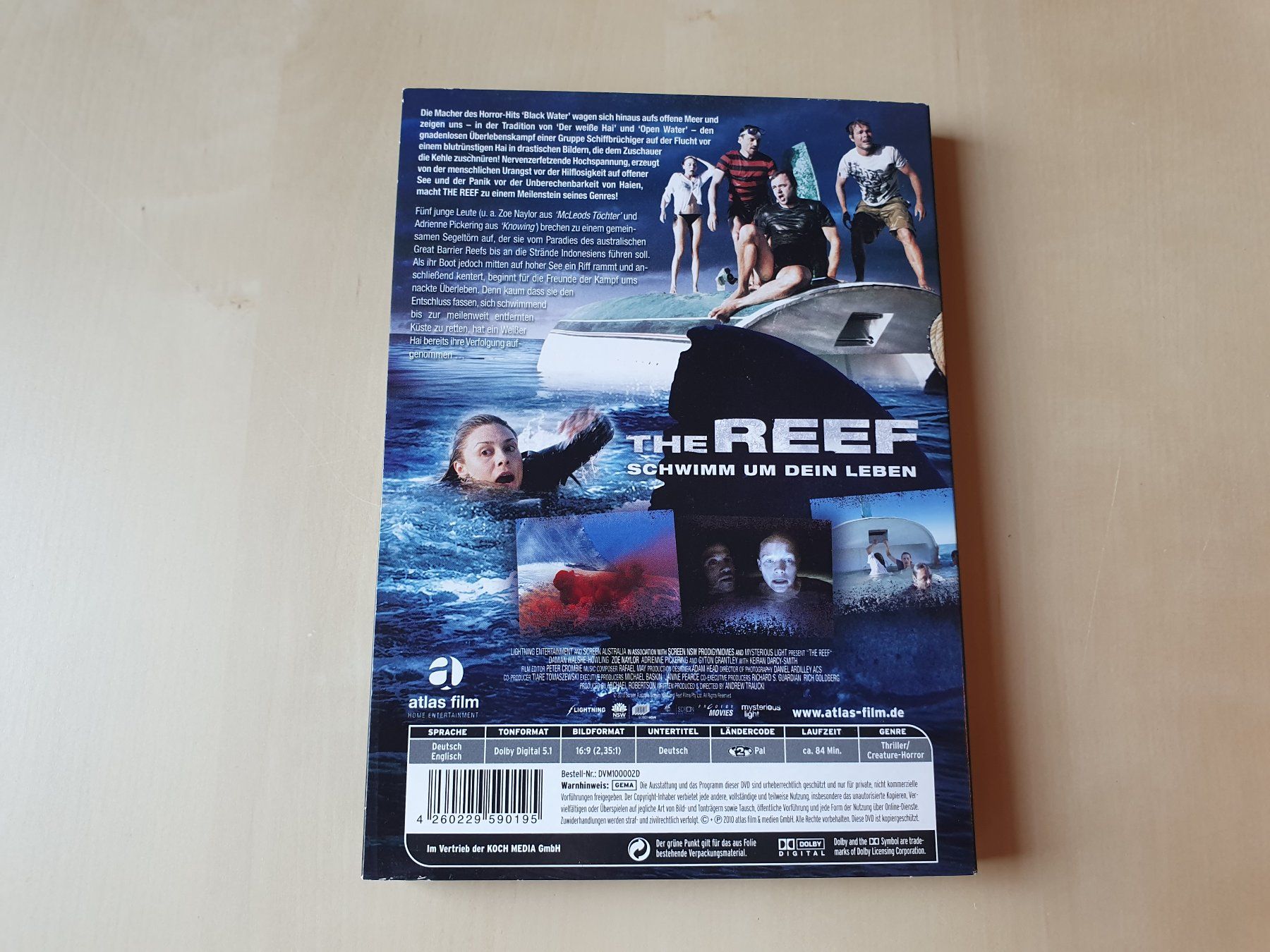 Tous les DVDs: The Reef – D'occasion à Stansstad par collectorsshop 1