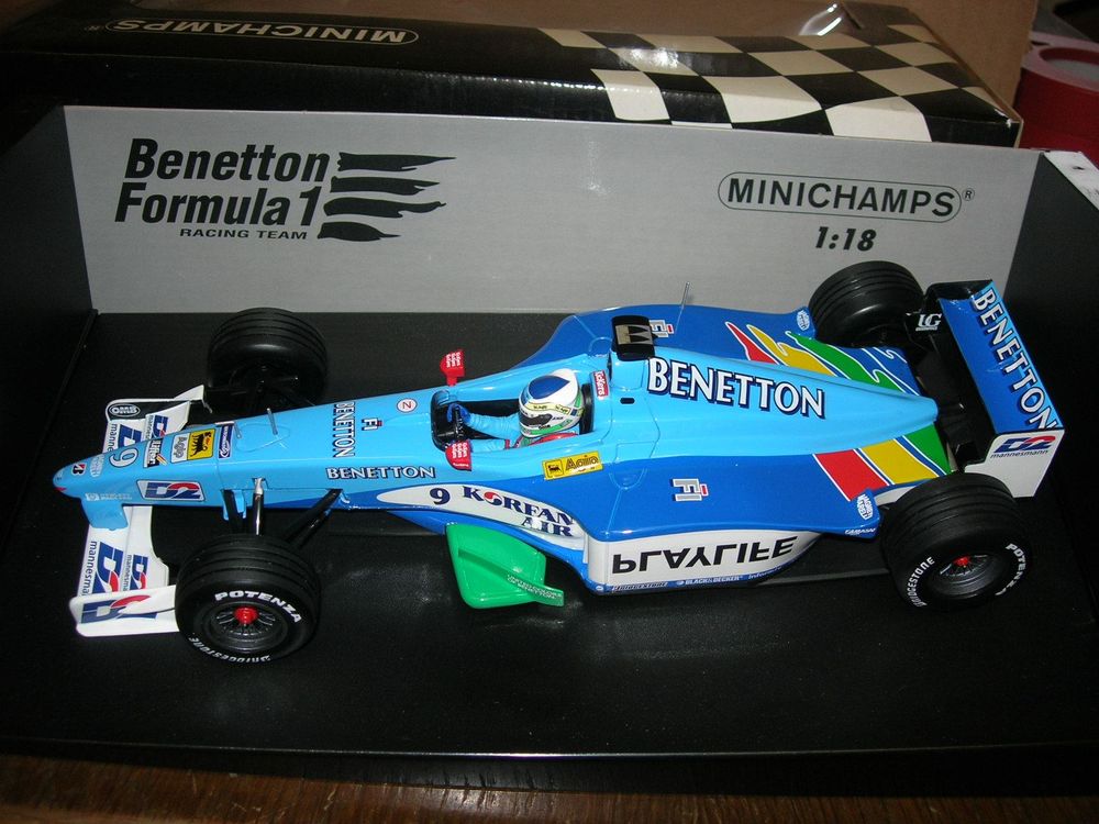 Minichamps F1 Benetton 1999 Showcar G Fisichella 1 18 Scale