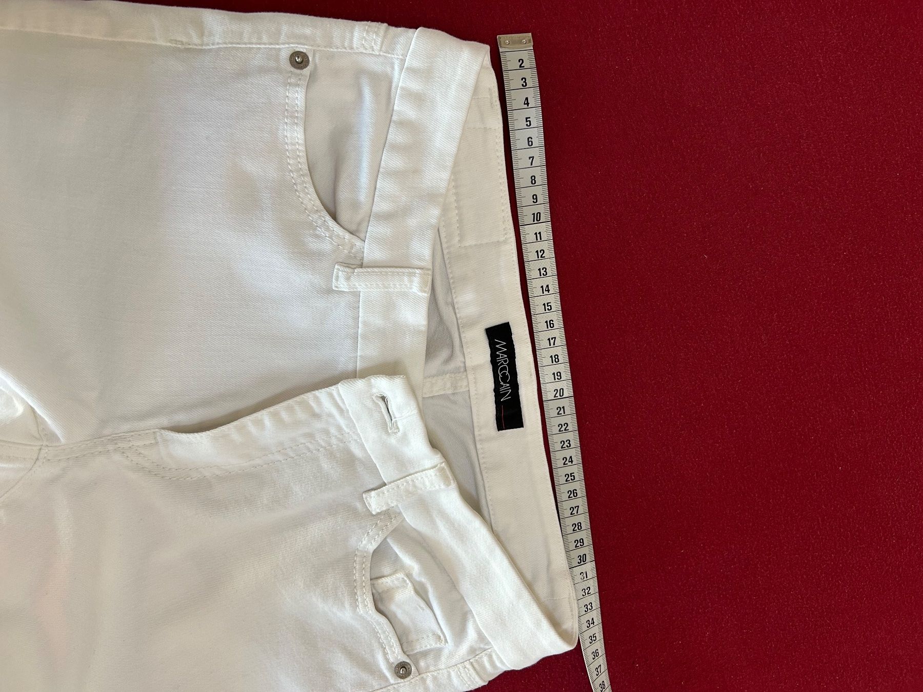 Marc Cain Pantaloni: Marc cain, Hose weiss, N2, gebraucht – Usato da Uetikon am See venduto da Buerchi 4