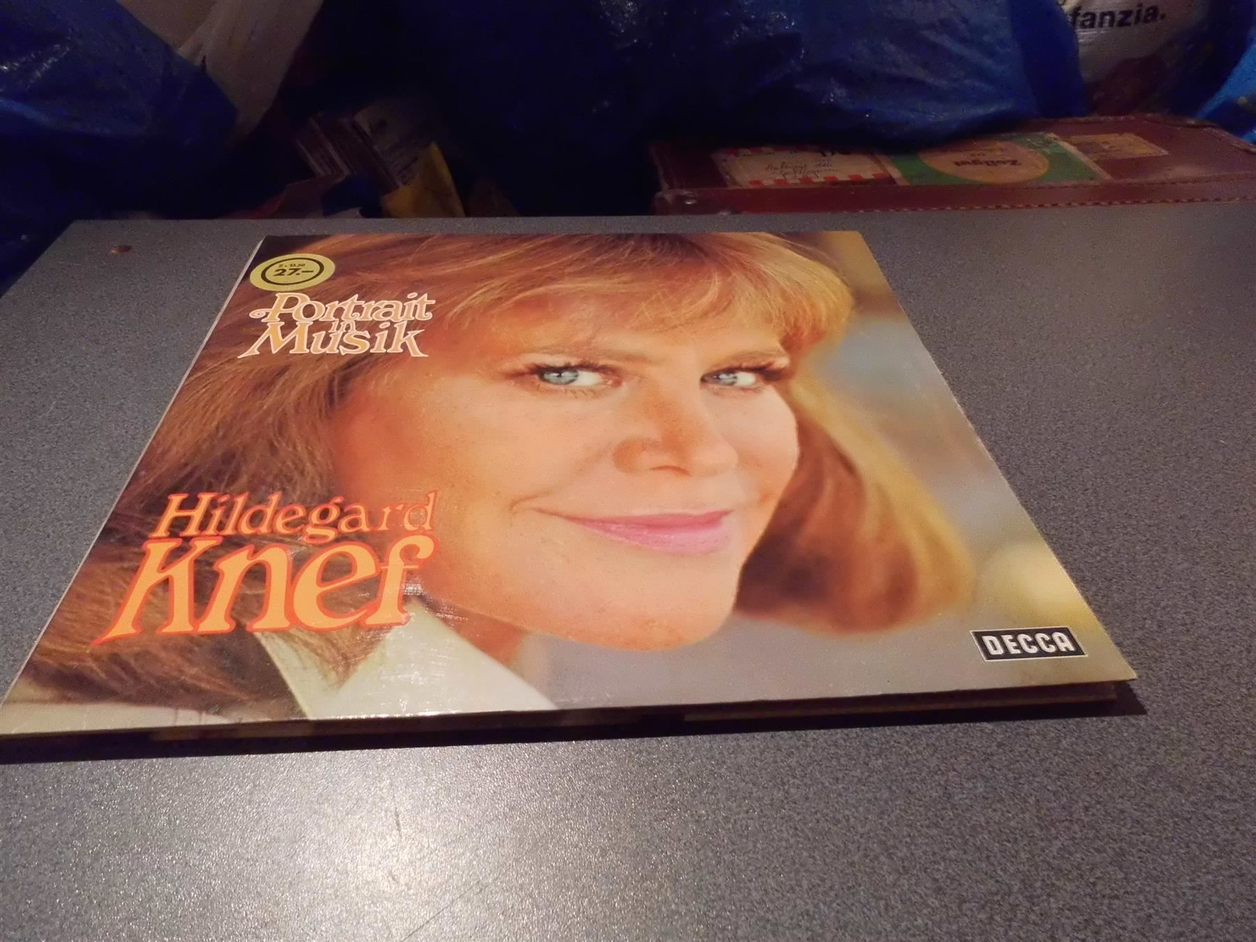 Dischi in vinile: Schallplatte Hildegrad Knef, Portrait in – Usato da Zürich venduto da abraxas1291