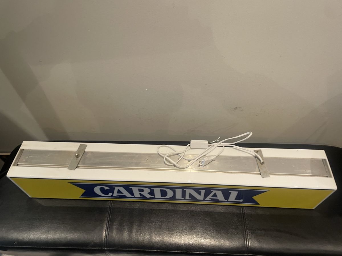 Lampade: Enseigne Lumineuse Cardinal – Usato da Vallamand venduto da Bricbracbroc82 5
