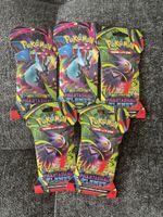 5x Pokémon Phantasmal Flames Sleeved Booster - English