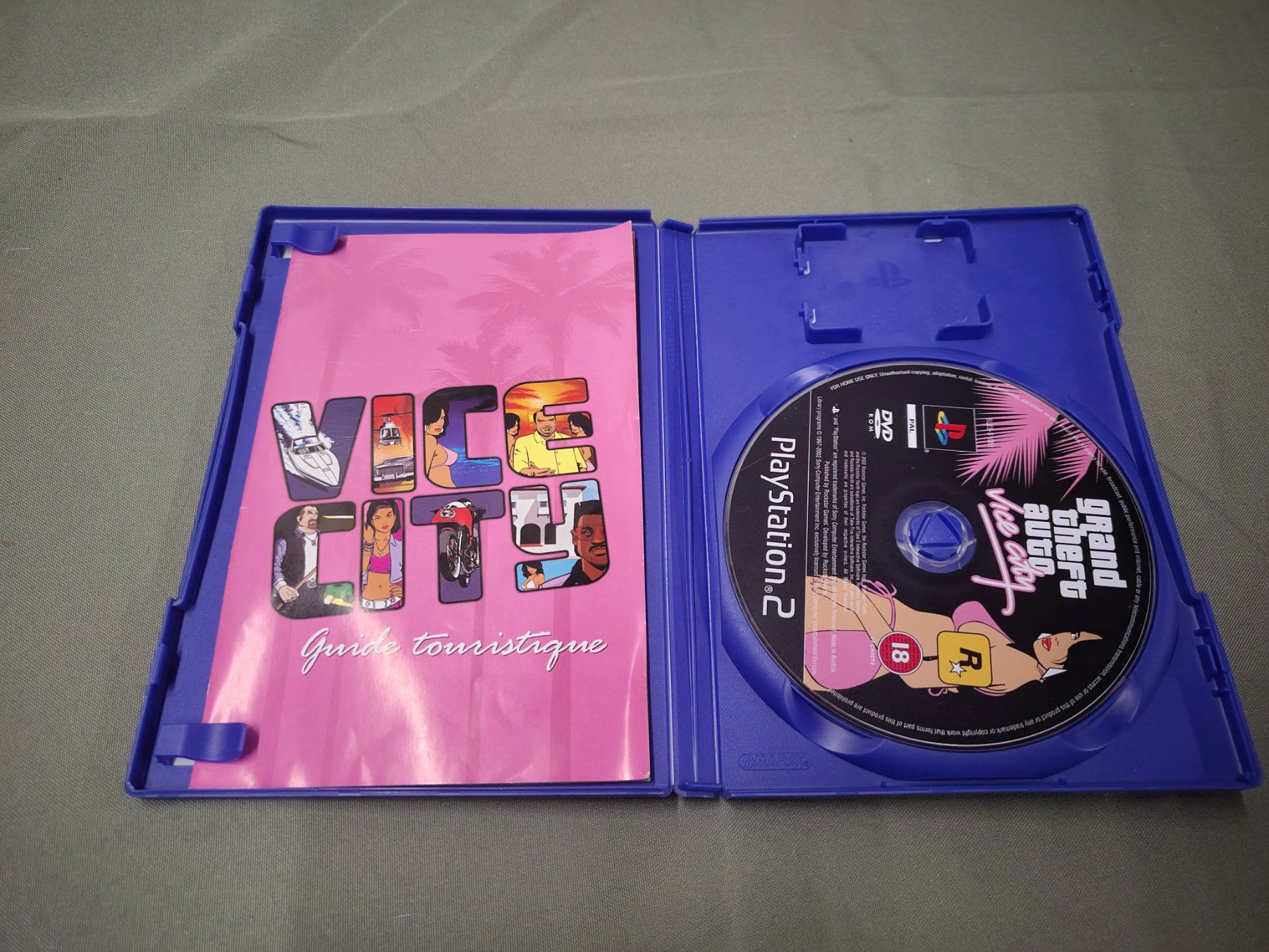 Sony Spiele: Jeu PS2 Grand Theft Auto: Vice City – Gebraucht aus Saxon von dan_drn5 1