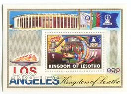Block "Olympische Spiele". Lesotho