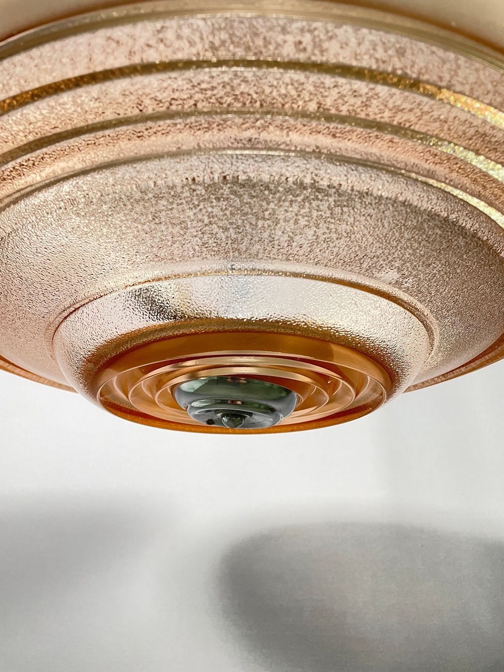 Lampadari & plafoniere: Art Deco Deckenlampe aus Glas – Usato da Zürich venduto da Hedwig-steig 6