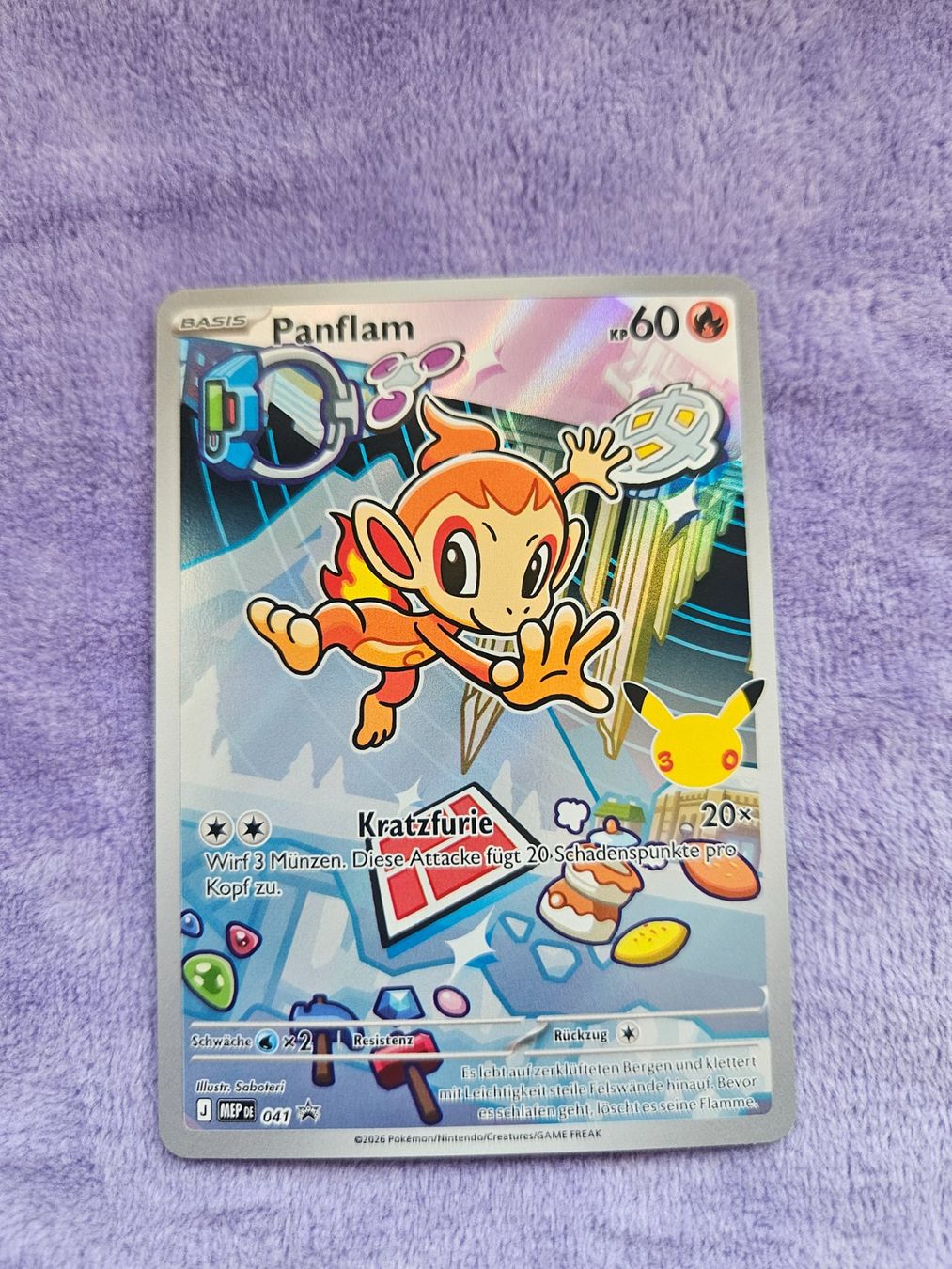 Pokémon Carte collezionabili: MEP (DE) 041 Panflam DE – Nuovo (secondo la descrizione) da Cham venduto da sirloin28