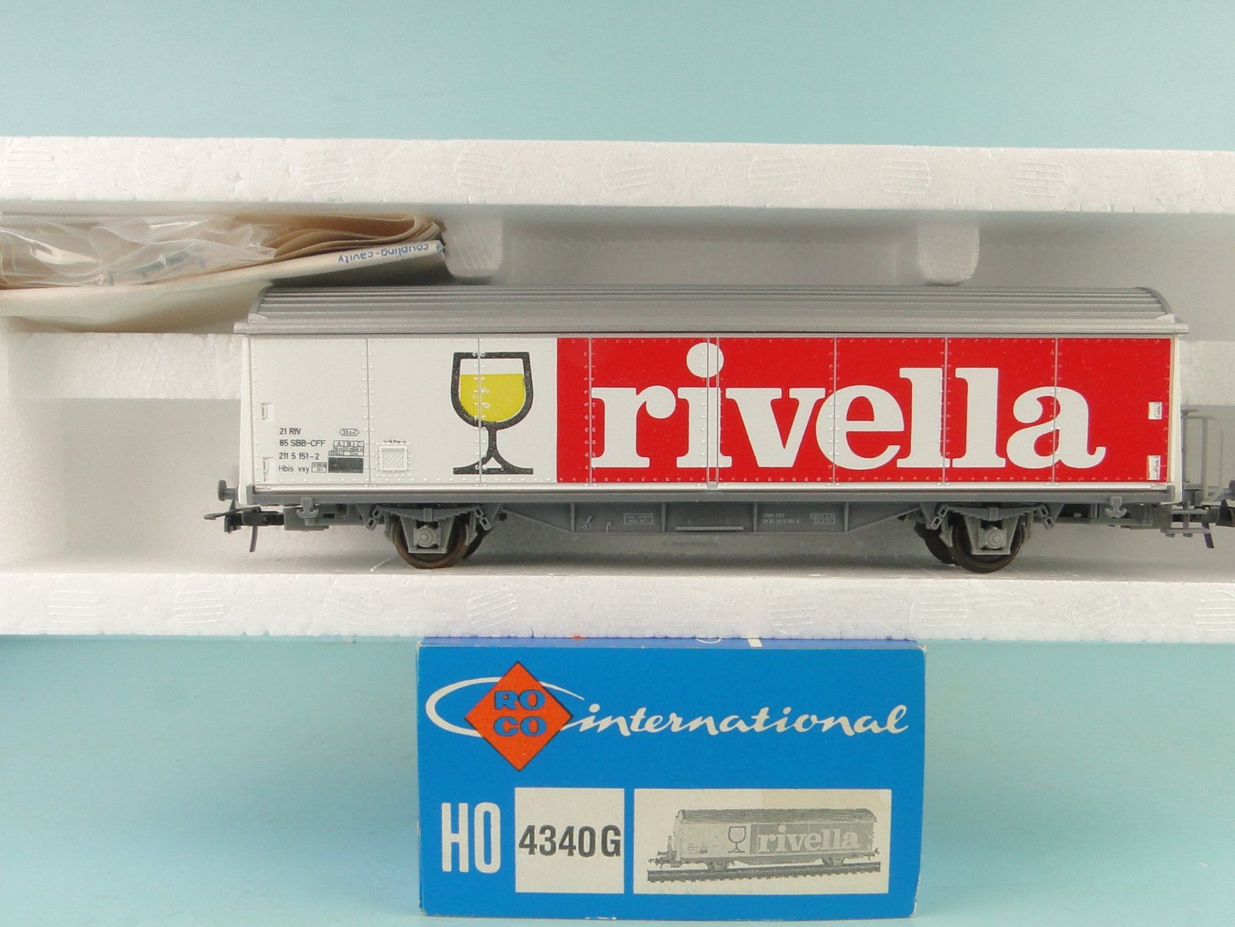 Roco Modellini di ferrovie: Roco 4340G SBB Hbis Rivella, NEU – Usato da Bülach venduto da cann11 5