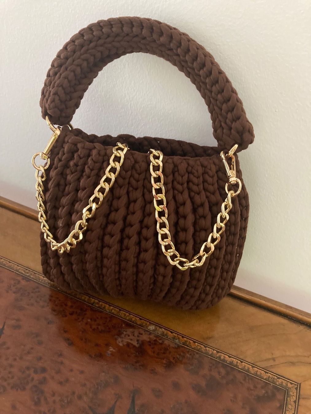 Taschen für Damen: Mini Tasche selbstgehäkelt – Neu (gemäss Beschreibung) aus Manno von tin_2vgz 1
