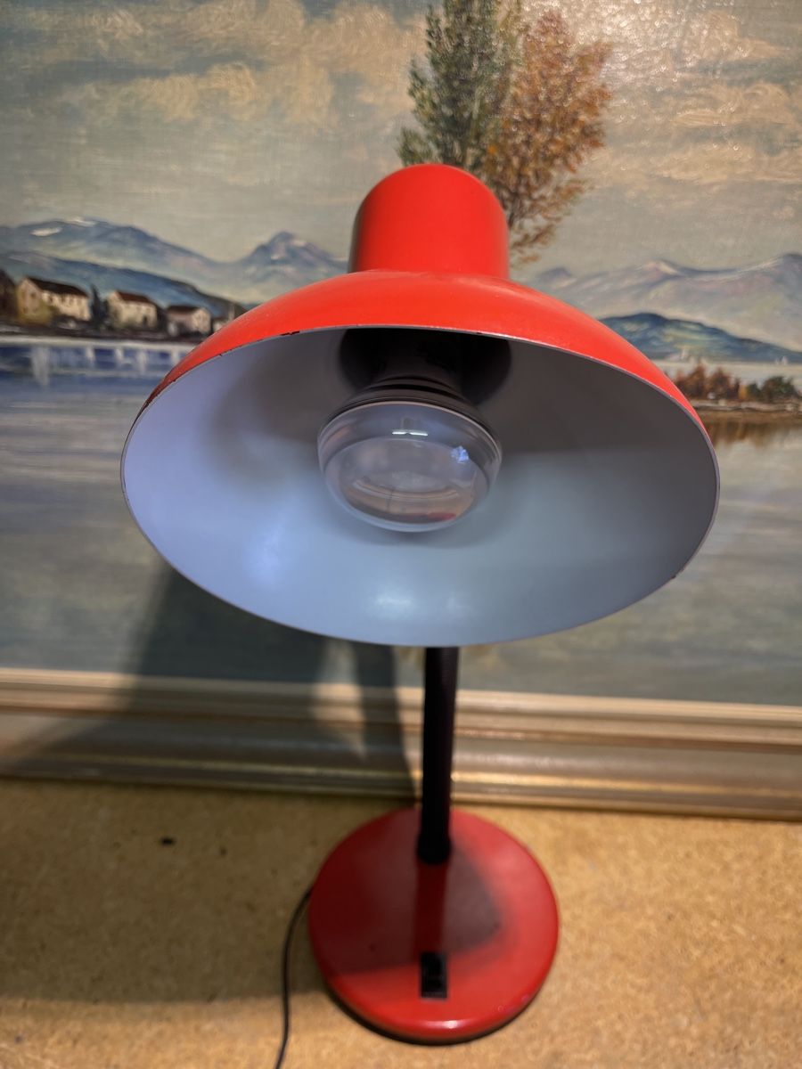 Schreibtische: Rote Vintage Schreibtischlampe Neweba – Gebraucht aus dietikon von fernando011 3