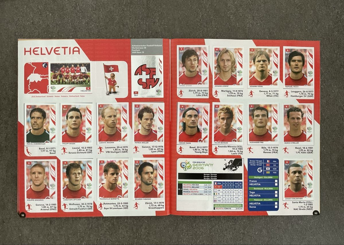 Panini Album: Panini WM 2006 Album - – Usato da Jegenstorf venduto da BAVARIA4CH 1