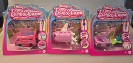 3 Mattel Mini Barbie Land Sets neu