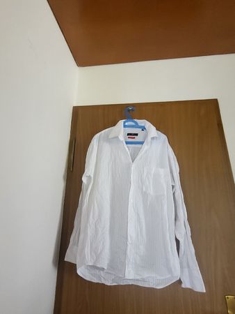 Chemise Balenciaga blanche, taille 42 - Pur Coton!
