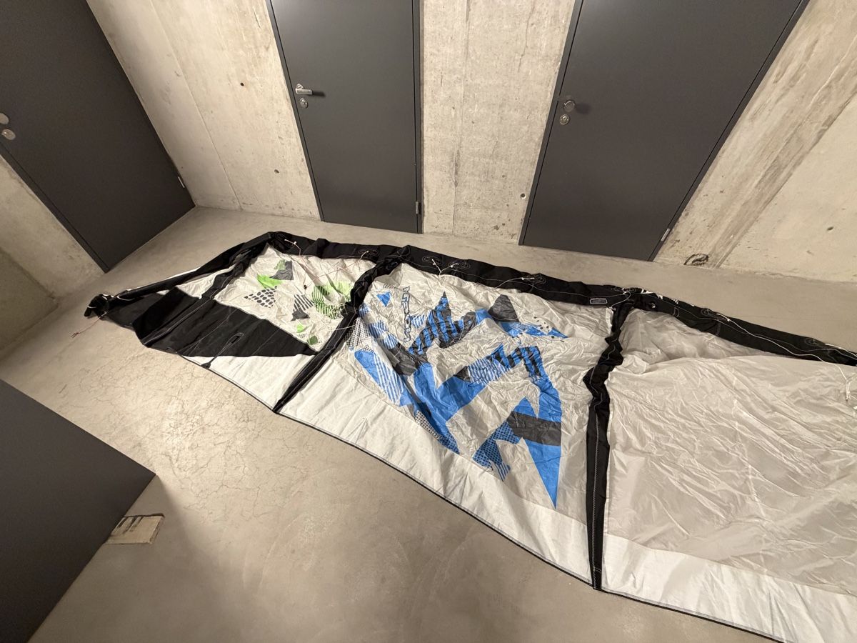 North Kite: North Evo 12qm nur 2xgeflogen 2010 – Gebraucht aus Zürich von Frodokauft 2