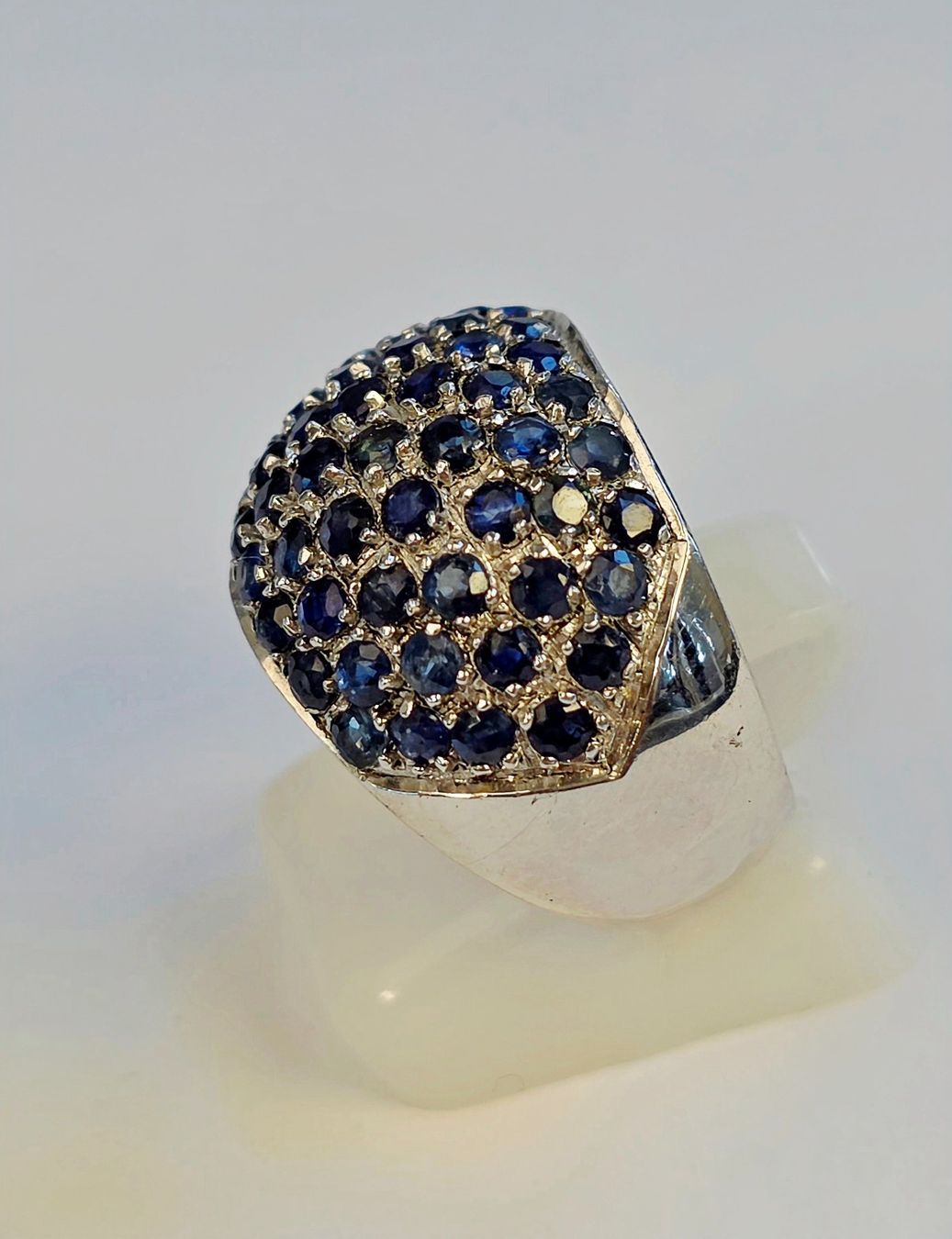 Anelli: Safir Ring – Nuovo (secondo la descrizione) da Zürich venduto da adriben 8