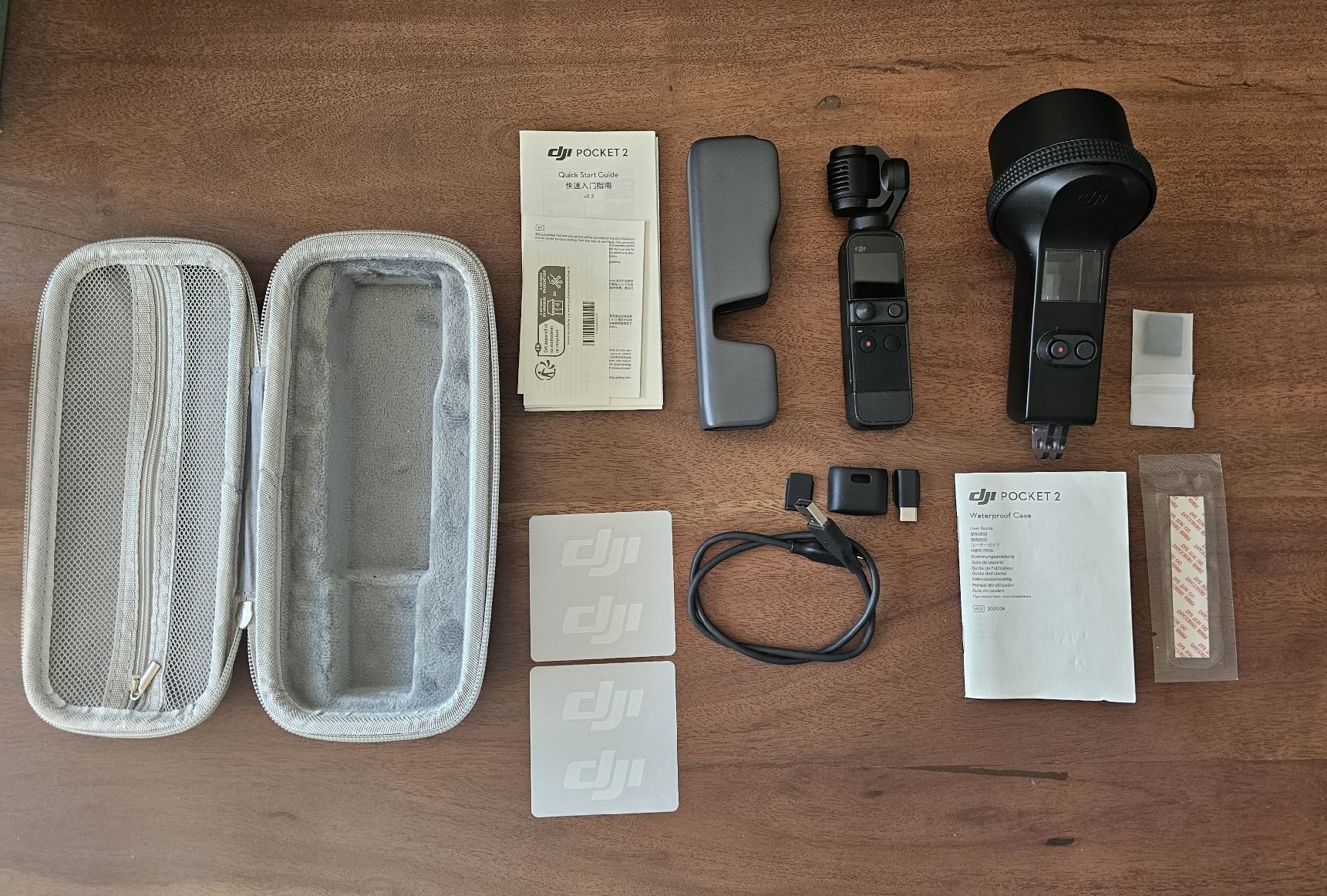 DJI Action Cam: DJI Pocket 2 inkl. DJI Waterproof Case – D'occasion à Volketswil par ruffy05