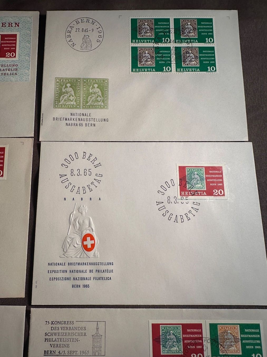 Tous les timbres: NABRA 1965 FDC – D'occasion à Stettfurt par 2442 2