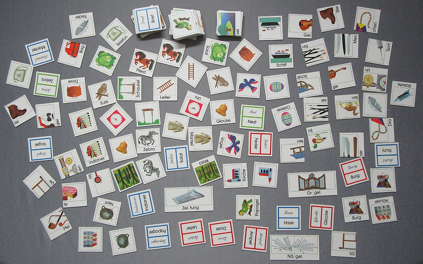Ravensburger Giochi: Lese-memory - fröhlicher Einstieg ins Lesen ab 6 Jahren – Usato da Auenstein venduto da Padabimbim 3