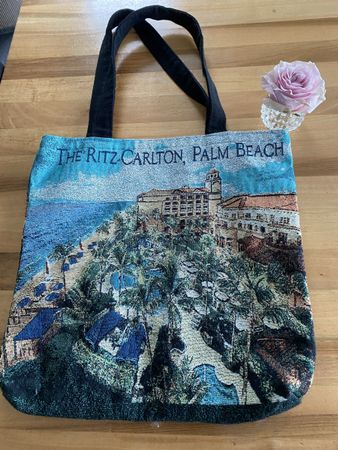 Vintage-Bag / Shopper von Ritz-Carlton Palm Beach