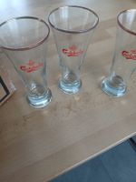 Carlsberg Biergläser,  neu, Top Zustand!