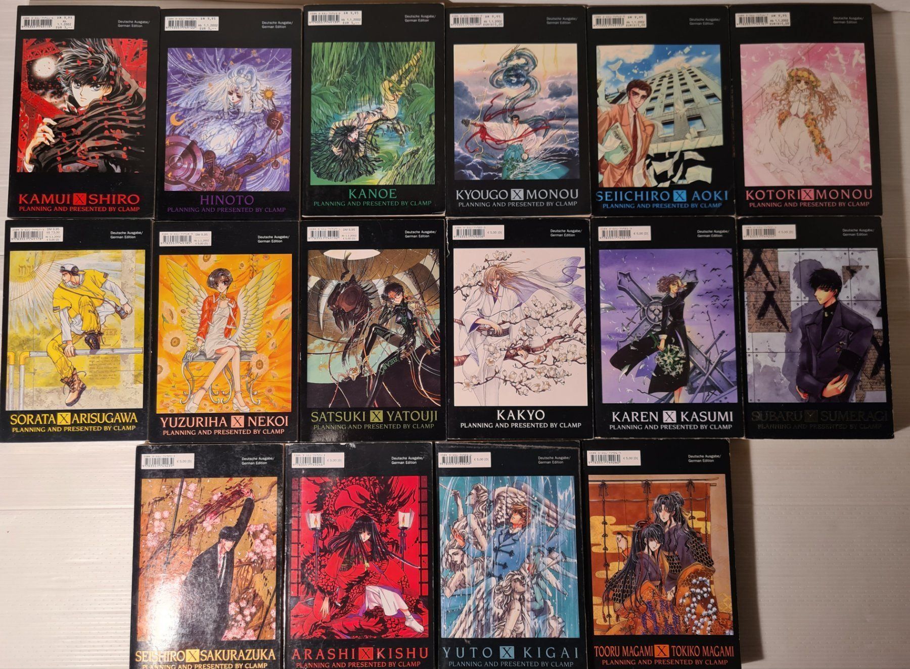 Fumetti: X-Clamp  1 bis 16 Manga – Usato da Münchenstein venduto da vitalfit 1