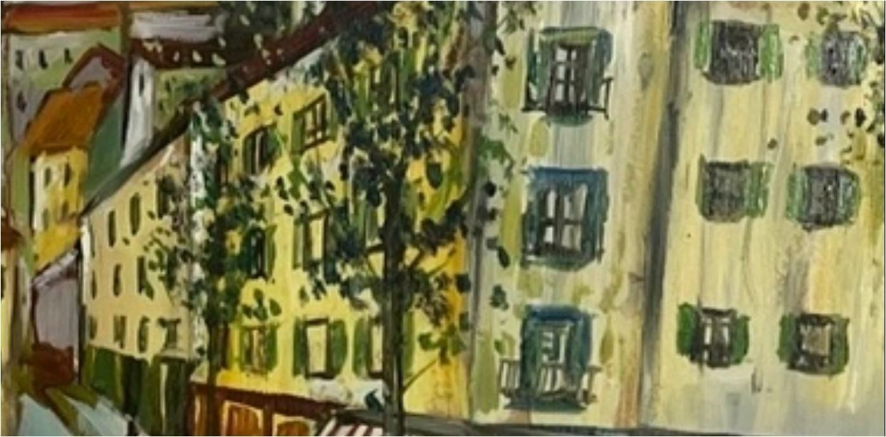 Dipinti: Künstler Buffet Grosse Gemälde, Signiert – Usato da Bruettisellen venduto da Collector_Store 8