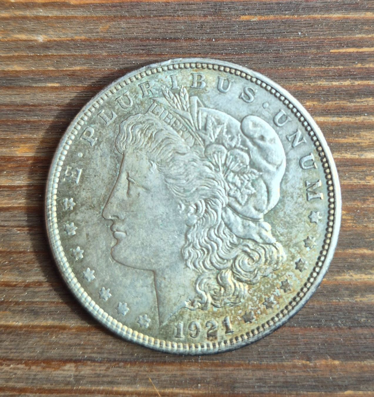 Alle Münzen: 1 Dollar Silber - 1921 – Gebraucht aus Fislisbach von Porano