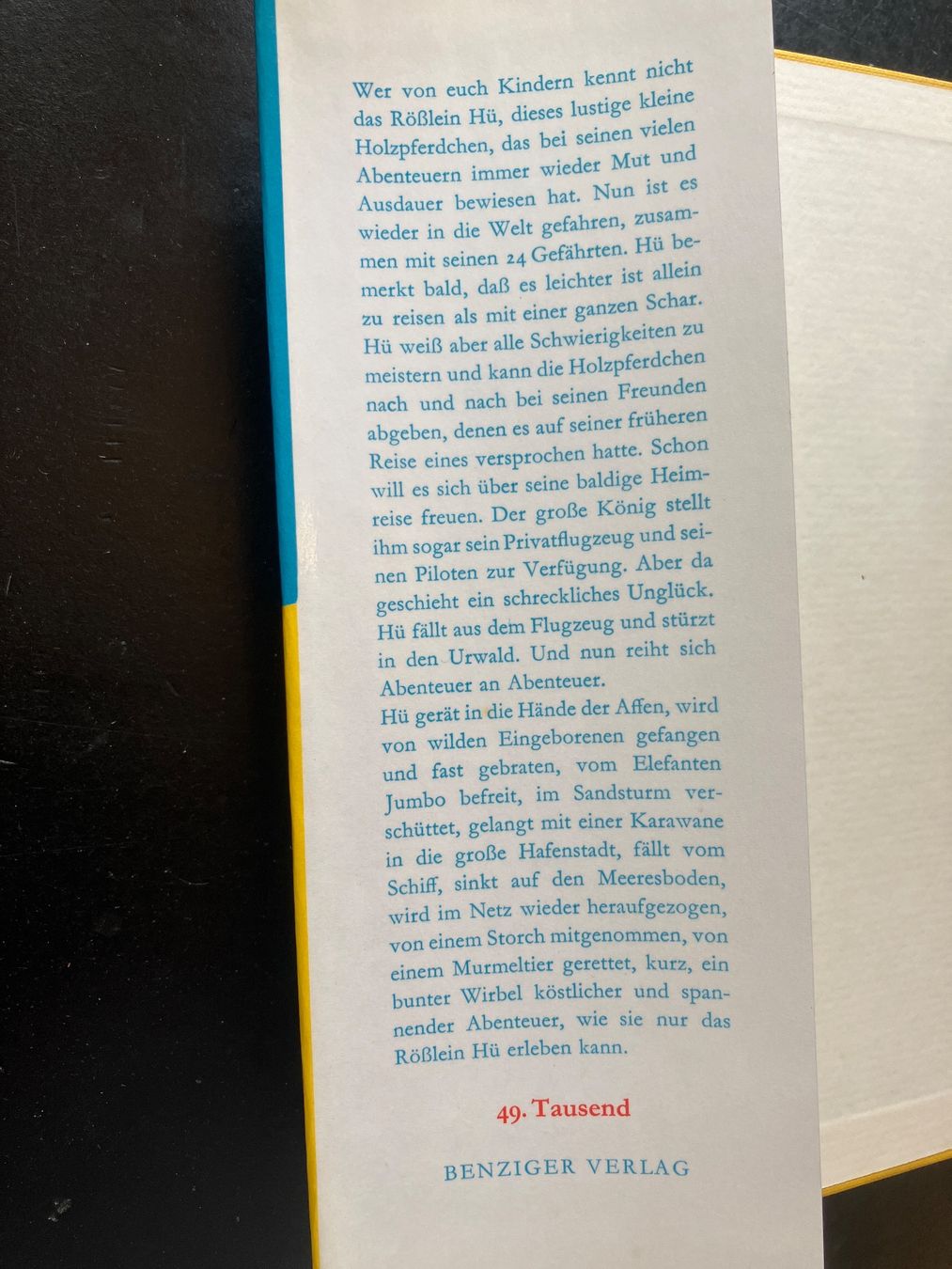 Libri: Das Rösslein Hü. Caspar – Usato da Wangen ZH venduto da day01 1