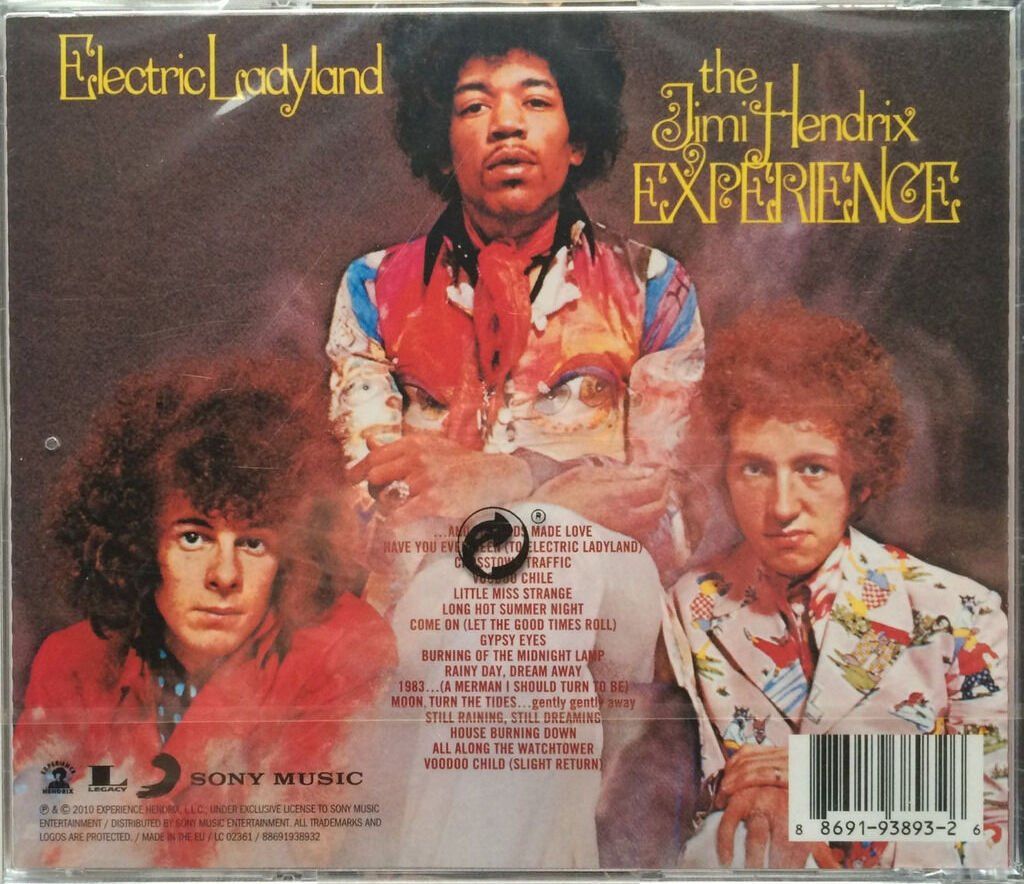 CD: THE JIMI HENDRIX EXPERIENCE - ELECTRIC LADYLAND – Nuovo e nell'imballaggio originale da Bottens venduto da hotter-than-hell 1