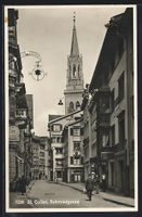 St. Gallen, Schmiedgasse am Konsum-Verei