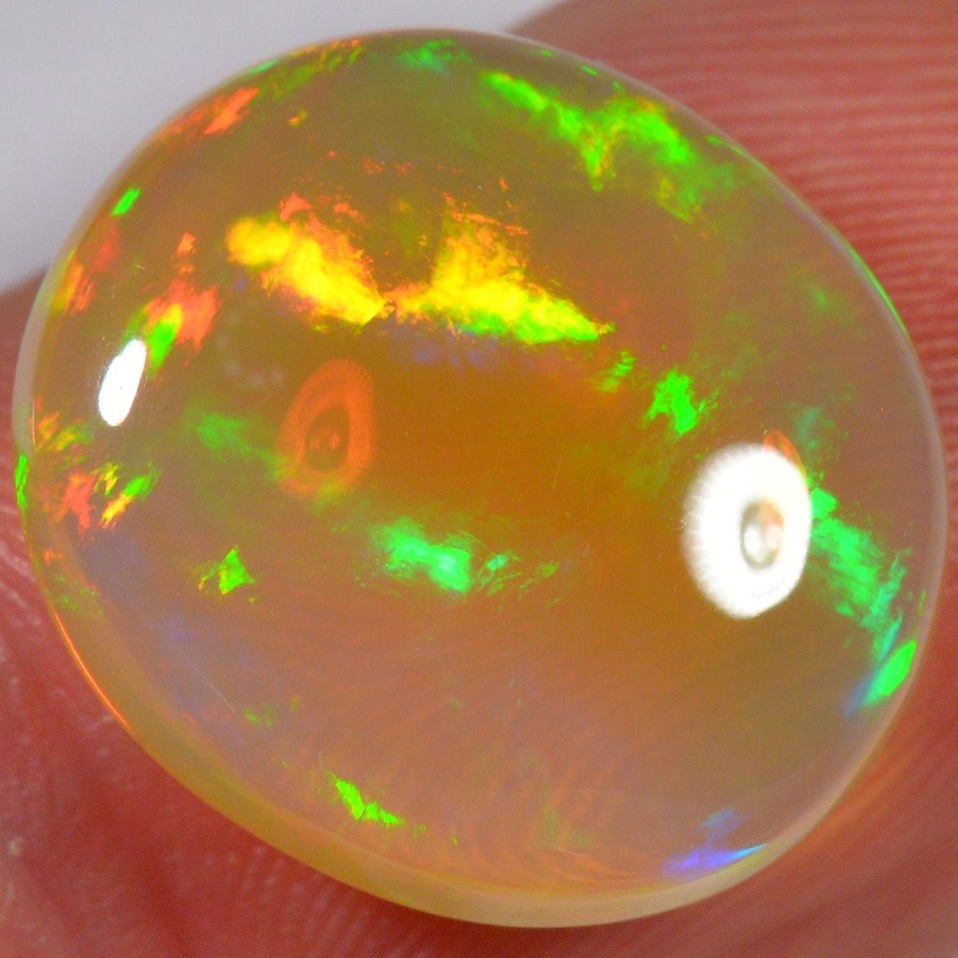 Edelsteine: 7.9 Karat - Ovaler Äthiopischer Welo Opal – Neu (gemäss Beschreibung) aus Rüti ZH von DeinOpal 4