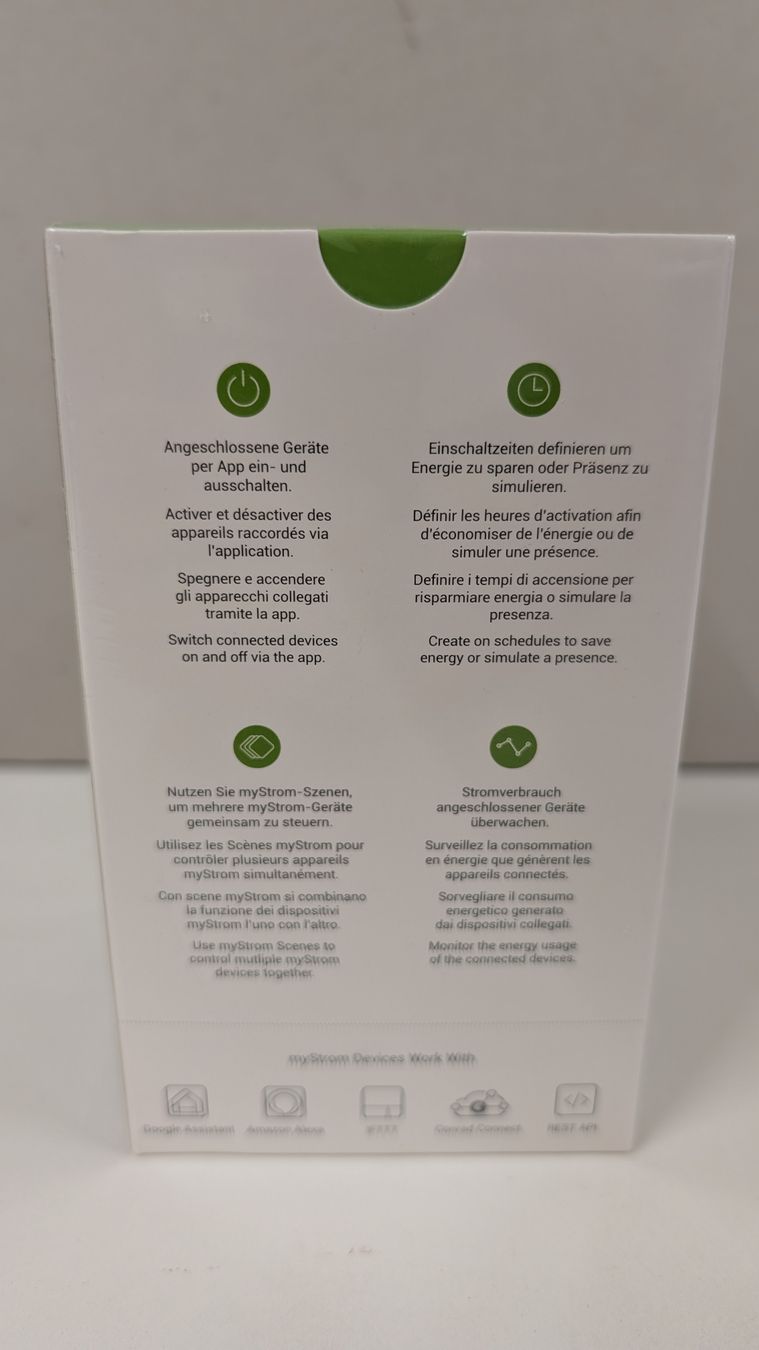myStrom Interruttori: myStrom Energy Control Switch – Nuovo e nell'imballaggio originale da Volketswil venduto da mar_c5pv 2