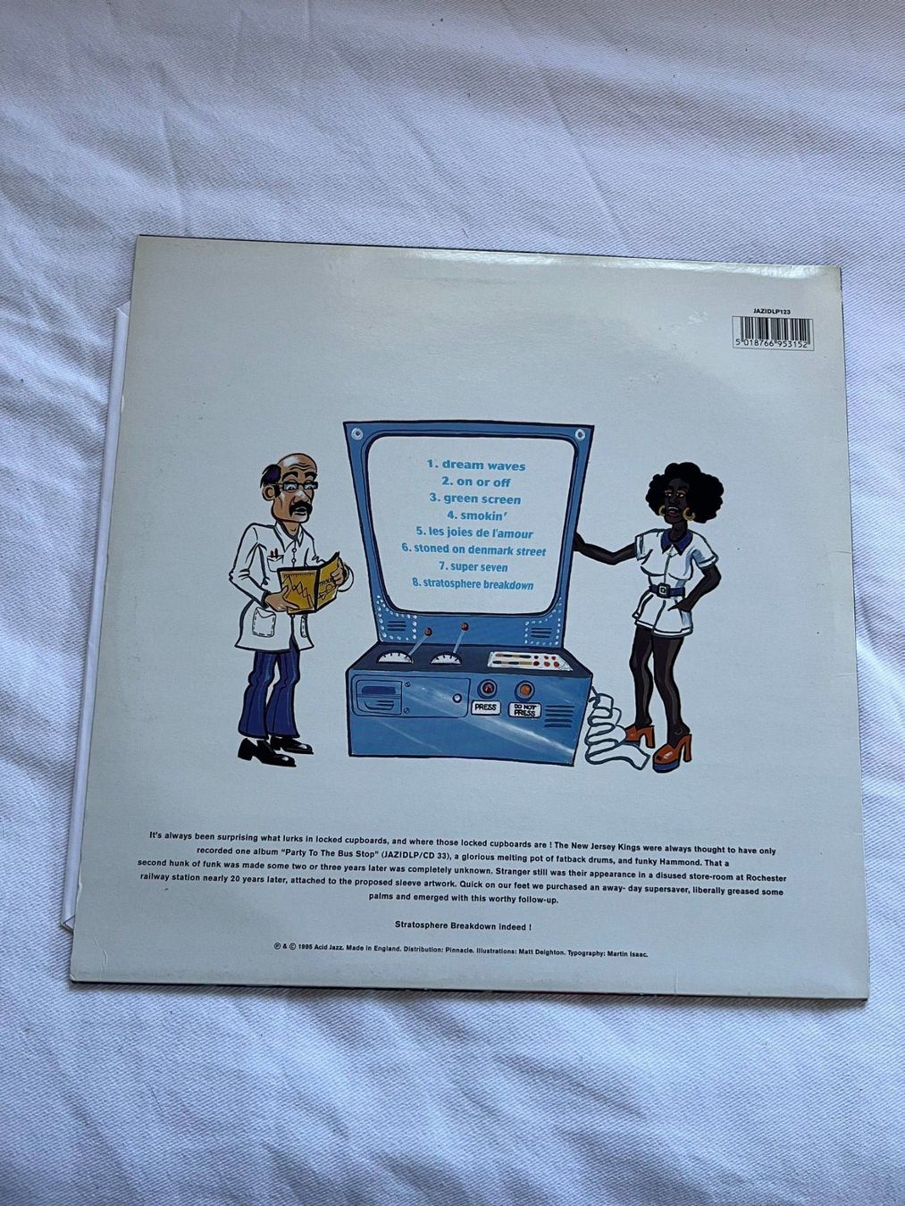 Dischi in vinile: New Jersey Kings - Stratosphere Breakdown Vinyl LP – Usato da Effretikon venduto da ChrisLamberger 1