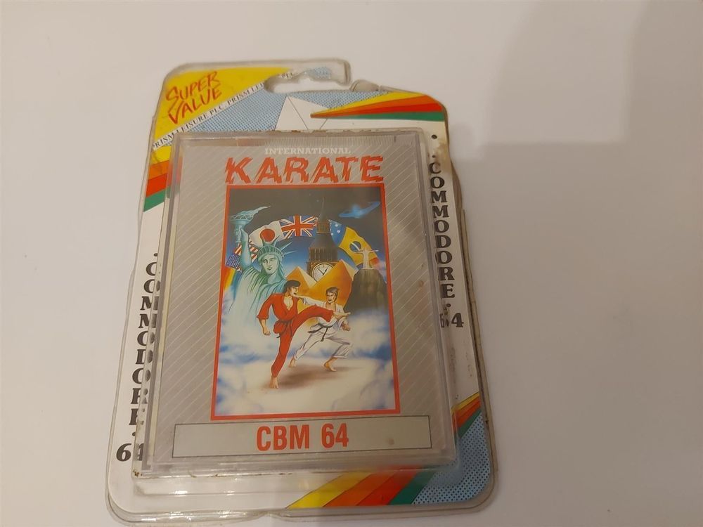 Karateka Sur Commodore 64/128 – Complet + Manuel, PAL EUR UK FRA – RARE