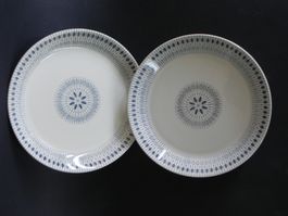 2 vintage Teller ø19.2 cm * ZENIT * von EGERSUND - Norwegen