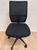Haworth Ergonomischer Bürostuhl Schwarz mit Netzrücken 10x