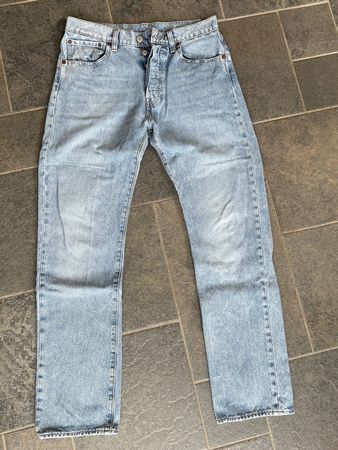 Levi's 501 Jeans W31 L32, hellblau, Klassiker!