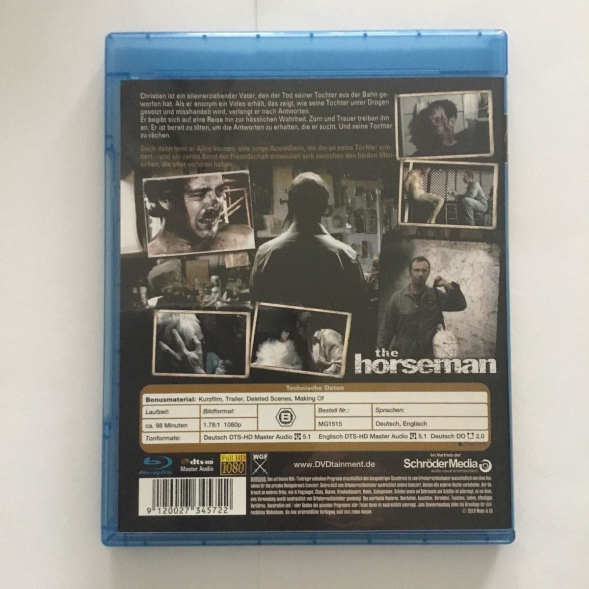 Tutti i DVDs: The Horseman Blu Ray vergriffen – Nuovo (secondo la descrizione) da Blauen venduto da berlingo65 1
