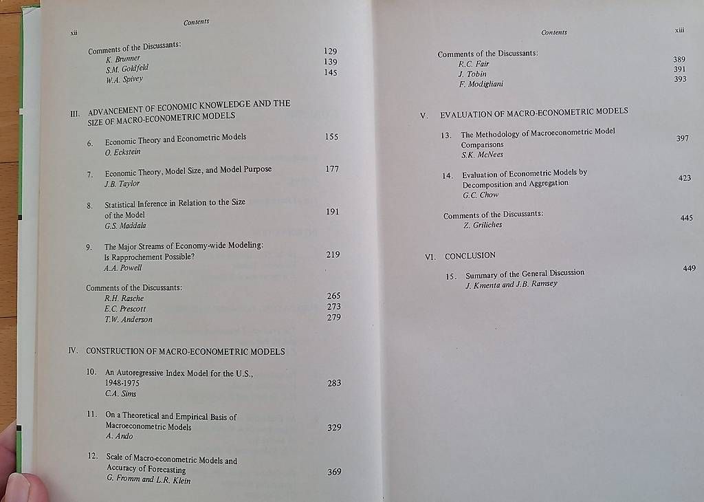 Bücher: Wirtschafts-Buch "Large-scale Macro-Econometric Models" – Neu (gemäss Beschreibung) aus Urdorf von Jeani_ 2