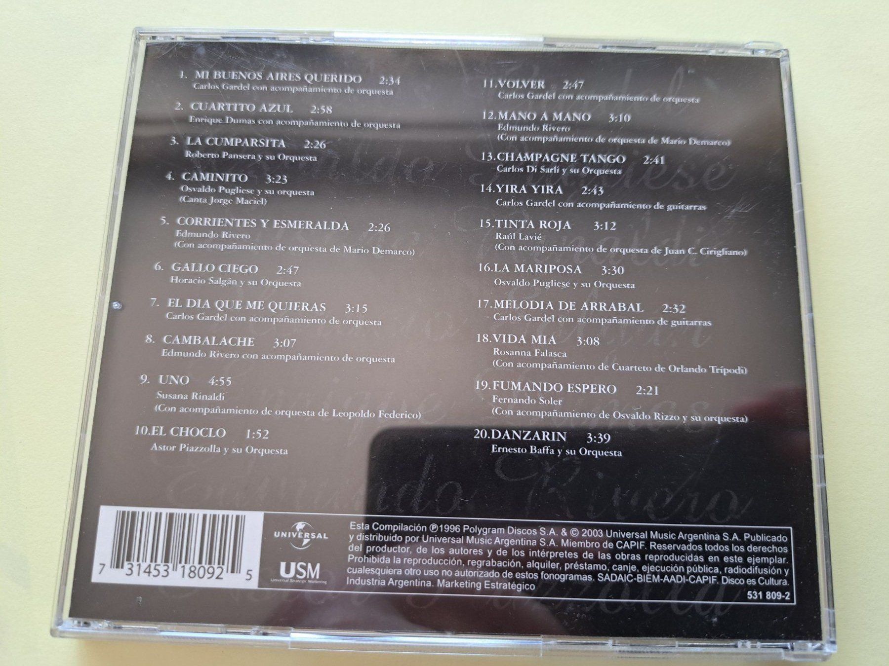 CD: Cd Tangos  – Usato da Pully venduto da bro_n52j 1
