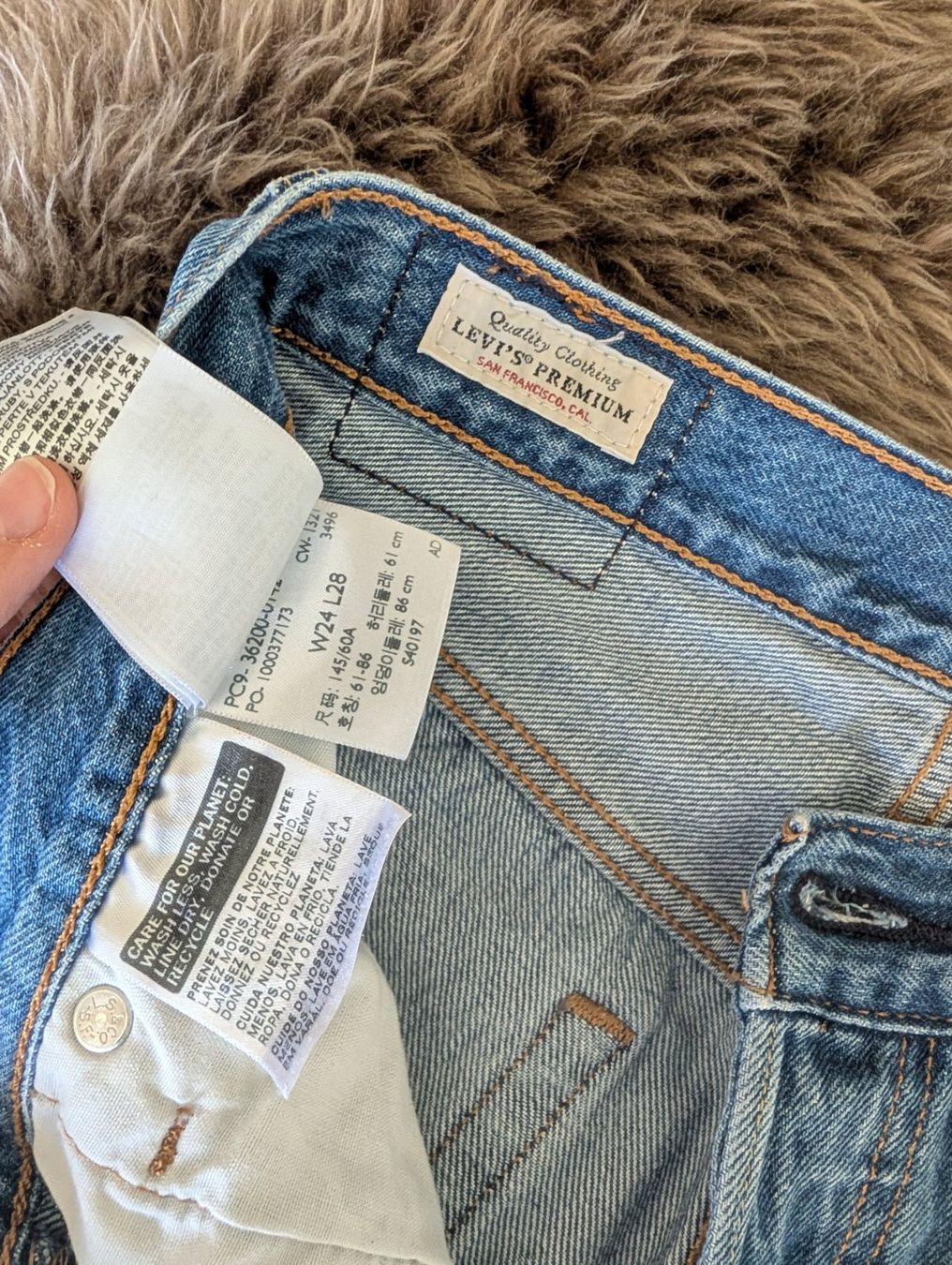 Levi's Jeans: Levis 501 W24 L28 – Usato da Appenzell venduto da Pontigui2007 3