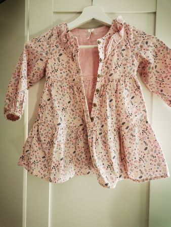 Orchestra Kleid Grösse 92, Langarm, Blumenmuster,top Zustand