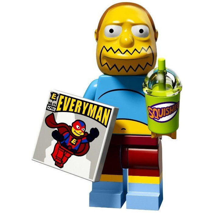 Lego Statuette: Lego Simpsons Minifigures 71009 Comics Guy – Nuovo e nell'imballaggio originale da Berikon venduto da Sammelhaus